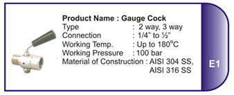 Gauge Cock
