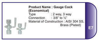 Gauge Cock
